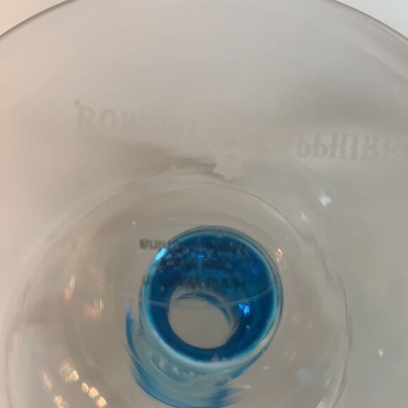 Set 2 Vintage Bombay Sapphire Gin Martini Glasses - Picture 10 of 10